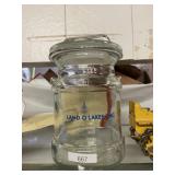 Land O Lakes Inc. Glass Milk Can