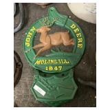 John Deere Moline Illinois 1847 Cast-Iron Wall
