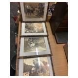 Fred Bear Big Game Print Metal Picture Set Rtt