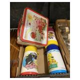 Metal Strawberry Shortcake Lunchbox And Dick