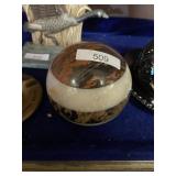 Round Marble Ball Striped