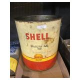 Shell Vintage Metal Pail