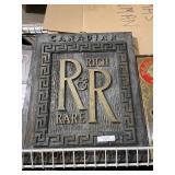 Rich And Rare Imported Whiskey Wooden Sign