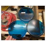 Corning Optical Glass - Vintage Optical Glass -