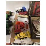Assorted Miniature Construction Toys And