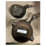 Miniature Cast-Iron Skillet And Ashtray Lodge