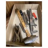 Metal Tools Hammer Pipe Wrench Chisels
