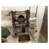 Jaeger Cast Iron Concrete Mixer Tractor Toy