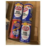 Stp Oil Treatment Tins Metal