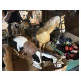 Lone Ranger Adjustable Horses Plastic Vintage
