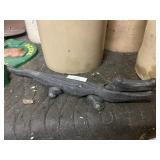 Cast Iron Alligator Nutcracker