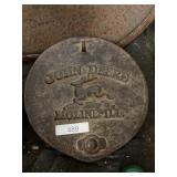 John Deere Cast Iron Chimney Pipe Cover Part