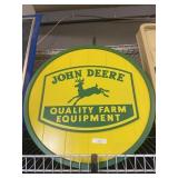 John Deere Quality Farm Equipment Wooden Board