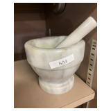 Marble Mortar And Pestle