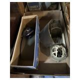 Plastic Boat And Metal Polaris Snowmobile Toys