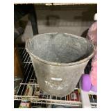 galvanized pail