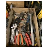 wrenches, pliers, crescent wrench