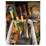 assorted garage items