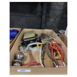 hitch pin, storage hooks, trailer ball
