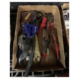 oil filter wrench, bolt cutter, other