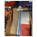 office items, clipboard