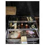 fishing tackle box and contents
