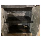 deck/outside storage container (2 shelves)
