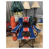 2 #88 dale jr camping chairs with umbrellas New