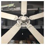 ceiling fan (white- 5 blades)