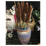 cat tails planter
