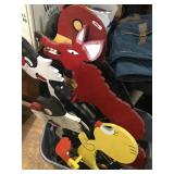 wooden animals (outdoor)