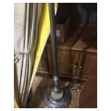 silver brass floor lamp