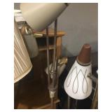 brown floor lamp