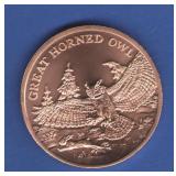 1 0z. Copper Round