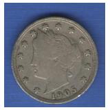 1905 Liberty Nickel 1905 Liberty Nickel