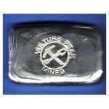 1 oz. Hand Poured Silver Bar 1 oz. Hand Poured Silver Bar