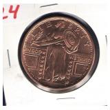 1 oz. Copper Round 1 oz. Copper Round