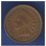 1908 Indian Head Cent