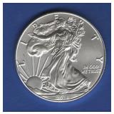 2018 BU Silver Eagle 2018 BU Silver Eagle