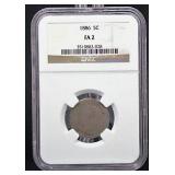 1886 Liberty Nickel KEY DATE 1886 Liberty Nickel KEY DATE