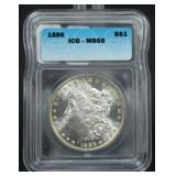 1886 Morgan Dollar