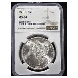 1881-S Morgan Dollar 1881-S Morgan Dollar