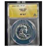 1963 Proof Franklin Half 1963 Proof Franklin Half