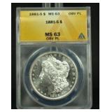 1881-S Morgan Dollar 1881-S Morgan Dollar