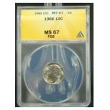 1966 Roosevelt Dime 1966 Roosevelt Dime