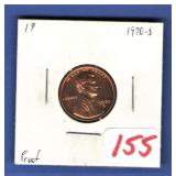 1970-S Proof Lincoln Cent 1970-S Proof Lincoln Cent