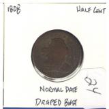 1808 Half Cent 1808 Half Cent