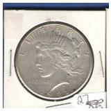 1922 Peace dollar