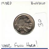 1938-D Buffalo Nickel