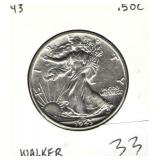 1943 Walking Liberty Quarter 1943 Walking Liberty Quarter